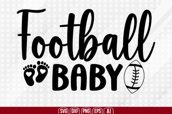 Football Baby Graphics for Crafts