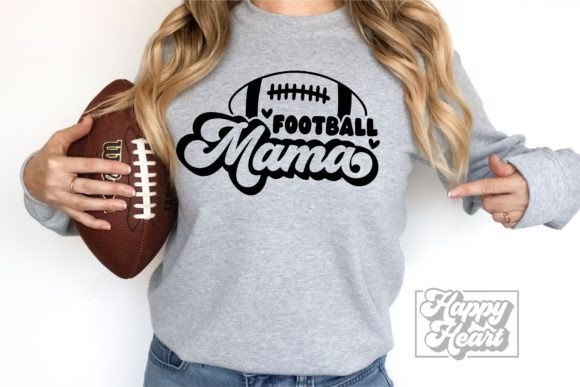Football Mama SVG – Football Mom PNG Graphics for Crafts