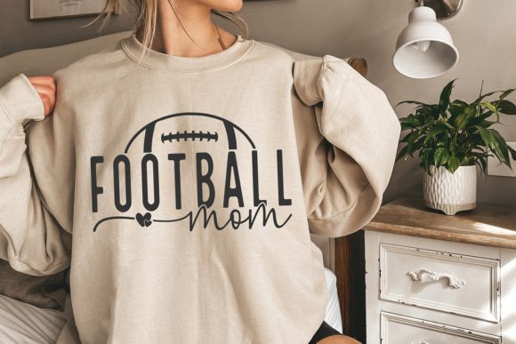 Football Mom SVG Graphics for Crafts & Sports Brands