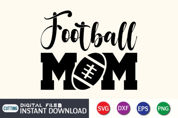 Football Mom SVG: Retro Graphics for Crafts