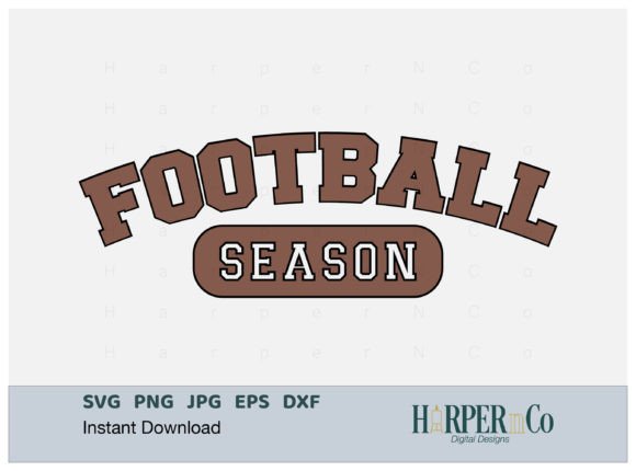 Football Season SVG, PNG, Cut File, EPS